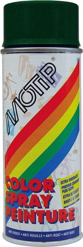 Motip - Deco Alkyd Hoogglans Lak - RAL 6005 Mosgroen - 400 ml