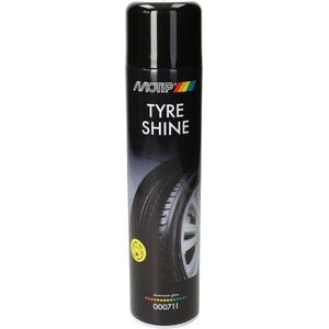 MoTip - Black Tyre Shine - Bandenzwart - 600ml Spuitbus