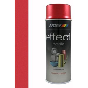 MoTip Deco Effect Metallic Red 400 ML