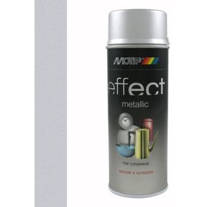 Motip effect metallic lak briljant zilver - 400 ml.