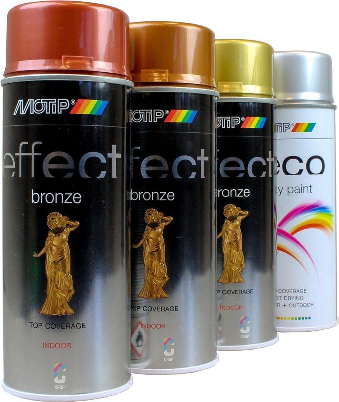 MoTip Hobby & Home Effectspray in Spuitbus ZILVER