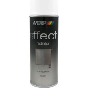 MoTip Deco Effect Radiatorspray White Matt 400 ML