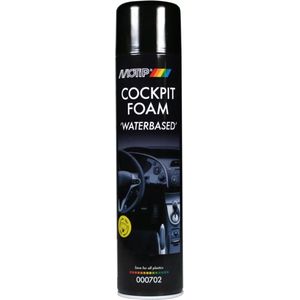 MoTip - Car Care - Cockpitspray Foam - Zwart - 600ml