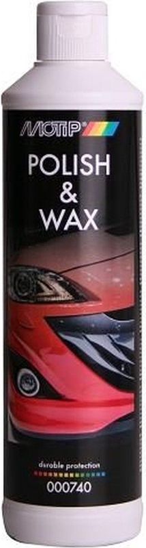 Motip - Polish & Wax - 500ml - Onderhoudsproduct voor Gelakte Oppervlakken