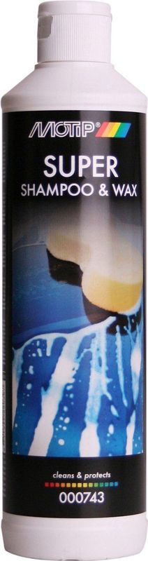 Motip Super Shampoo & Wax