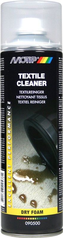 Textielreiniger - Wit - Sneldrogend Schuim - Voor Meubelen en Autostoelen