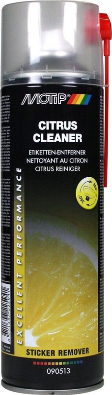 Motip Citrus Reiniger - Vet - Teer - Olie - inkt - Stickers - lijm