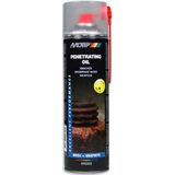 MoTip - Kruipolie - Spuitbus - Grafiet / Zwart - 500ml