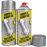 MoTip - Kruipolie - Spuitbus - Grafiet / Zwart - 500ml