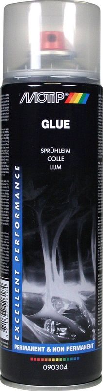 Motip - Lijmspray - 500ml - Sneldrogend - Gebruiksvriendelijk