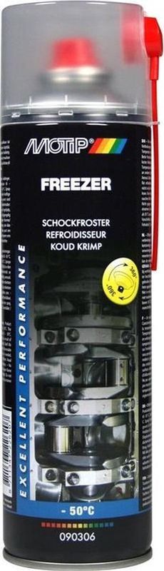 Motip - Koud Krimp - Spuitbus - 500ml - Verlaagt Temperatuur Tot -50°C