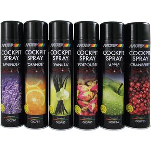 MoTip - Cockpitspray - 600ml - Zwart - Siliconenvrij - Antistatisch