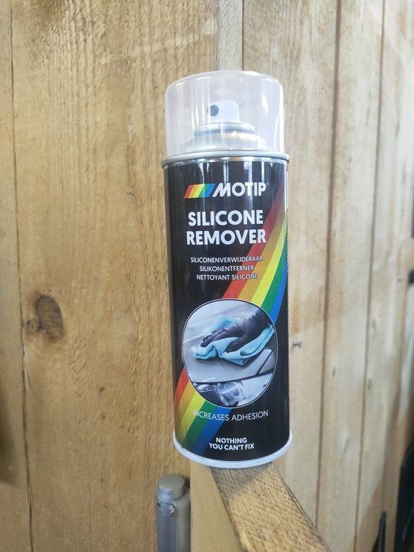 MoTip - Siliconenverwijderaar - Ontvetter - Spuitbus - Veilig voor Materialen