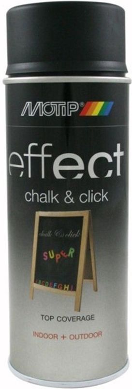 Motip - Effect Chalk & Click - 400ML - Krijtbord Verf - Krast- en Stootvast