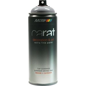 Motip Carat Lak Spuitbus Mat Grijs 400ml