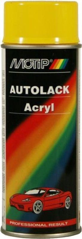 Motip 43290 Lakspray Kompakt Geel 400 ml