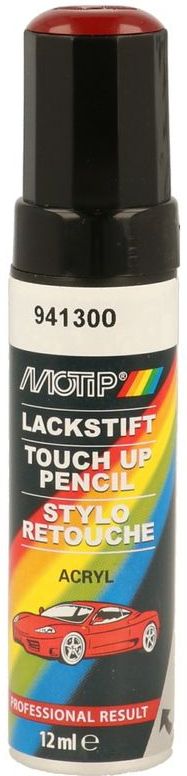 Motip - 941300 Lakstif Kompact - Rood - 12 ml - Auto Reparatielak