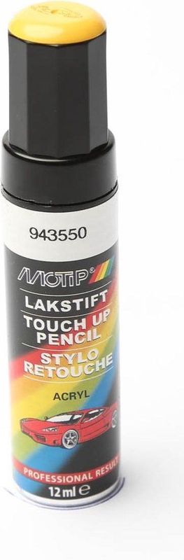 Motip - Kompakt Lakstift - Acryl - Geel - 12 ml