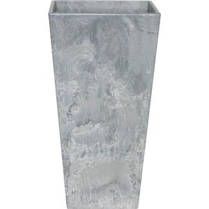 Artstone Ella Plantenbak, vorstbestendig en lichtgewicht, grijs, 26 x 49 cm
