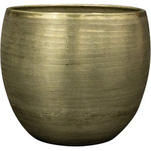 Ter Steege Bloempot Aluminium New Green-Groen D 31 cm H 28 cm Opening 26 cm