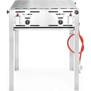 Hendi ROAST-MASTER HEAVY DUTY Grill Kookunit propaan/butaan 11600W Roestvrijstaal