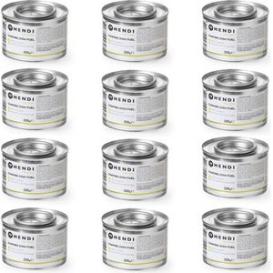 Hendi Brandpasta voor Chafing Dish - 200 gram - 12 stuks