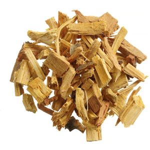 HENDI Rookchips, aromatische houtsnippers klein, natuurlijk hout, barbecue, roken, kunnen direct boven houtskool of op een rookplateau of in een rookbuis worden geplaatst, 700gr, amandel