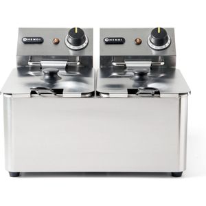 Hendi Friteuse Kitchen Line 4+4 liter