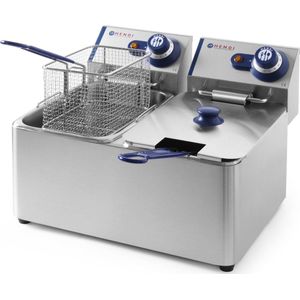 Hendi Friteuse Kitchen Line 6+6 liter