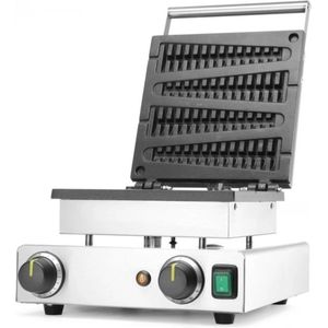 Wafelijzer Lollypop- Hendi- 230v/1750w- 314x417x(h)229mm