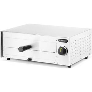 Hendi Pizzaoven Professional RVS - 48x42x(H)19,5cm - 230V / 1300W