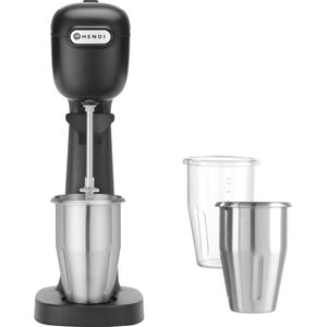 Hendi Milkshake Maker - Zwart - Machine à milkshake professionnelle - 0,95 Litre - 230V / 400W - 0(H) 49cm