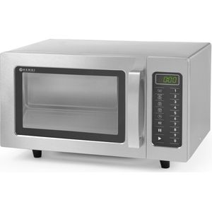 Hendi Magnetron 25 Liter - Programmeerbaar - Kitchen Line - Professionele Magnetron 1000W - 51,1x43,2x(H)31,1cm