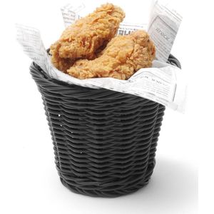 Snackmandje Zwart - Ø130x(H)110mm