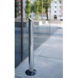 Hendi - Staande Zuil Asbak - Roestvast Staal - 920 mm Hoog