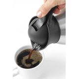 Thermoskan Hendi 1.5 liter - Met drukdop - Zwart