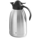 Thermoskan Hendi 1.5 liter - Met drukdop - Zwart