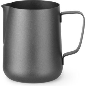 Hendi Melkkan - Zwart - Antiaanbaklaag - Roestvast staal - 0,6L