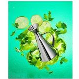 HENDI - Olijfoliedispenser - Roestvrij Staal - 0,25L - Conische Vorm