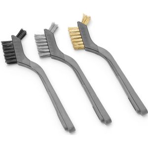 HENDI 525524 Staalborstel set smal, 178mm