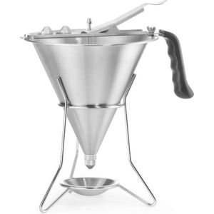 HENDI - Fondanttrechter Profi Line - 1,5L - Ergonomisch - Inclusief 3 Spuitmondjes