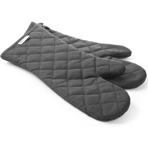 Hendi Extra lange ovenwanten - vlamvertragend katoen - set van 2 - 380 mm - hittebestendig tot 250°C