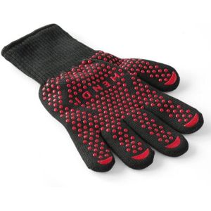 Hendi Hittebestendige barbecue handschoenen - 250°C - 2 stuks - 300 mm