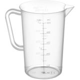 Maatbeker Kunststof Voor Horeca - Polypropyleen - 90x140mm - 0,5 Liter