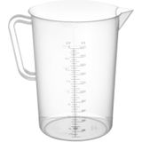 Maatbeker Kunststof Voor Horeca - Polypropyleen - 90x140mm - 0,5 Liter