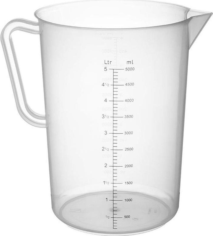Hendi Maatbeker 5 liter kunststof