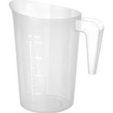 Hendi Maatbeker 3 Liter - Kunststof Maatkan Stapelbaar - Ø18,1 x (H)23,3cm