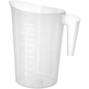 Hendi Maatbeker 5 Liter - Kunststof Maatkan Stapelbaar - Ø21 x (H)27cm