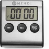 Hendi Digitale keukenwekker / kookwekker / Timer - RVS