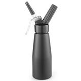 Hendi Slagroomapparaat 0,5 Liter - Professionele Garneerspuit voor Slagroom - Slagroomspuit Kitchen Line - Zwart
